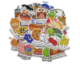 Kids Motivational Quotes Sticker Pack - Waterproof PVC Stickers 50pc J262