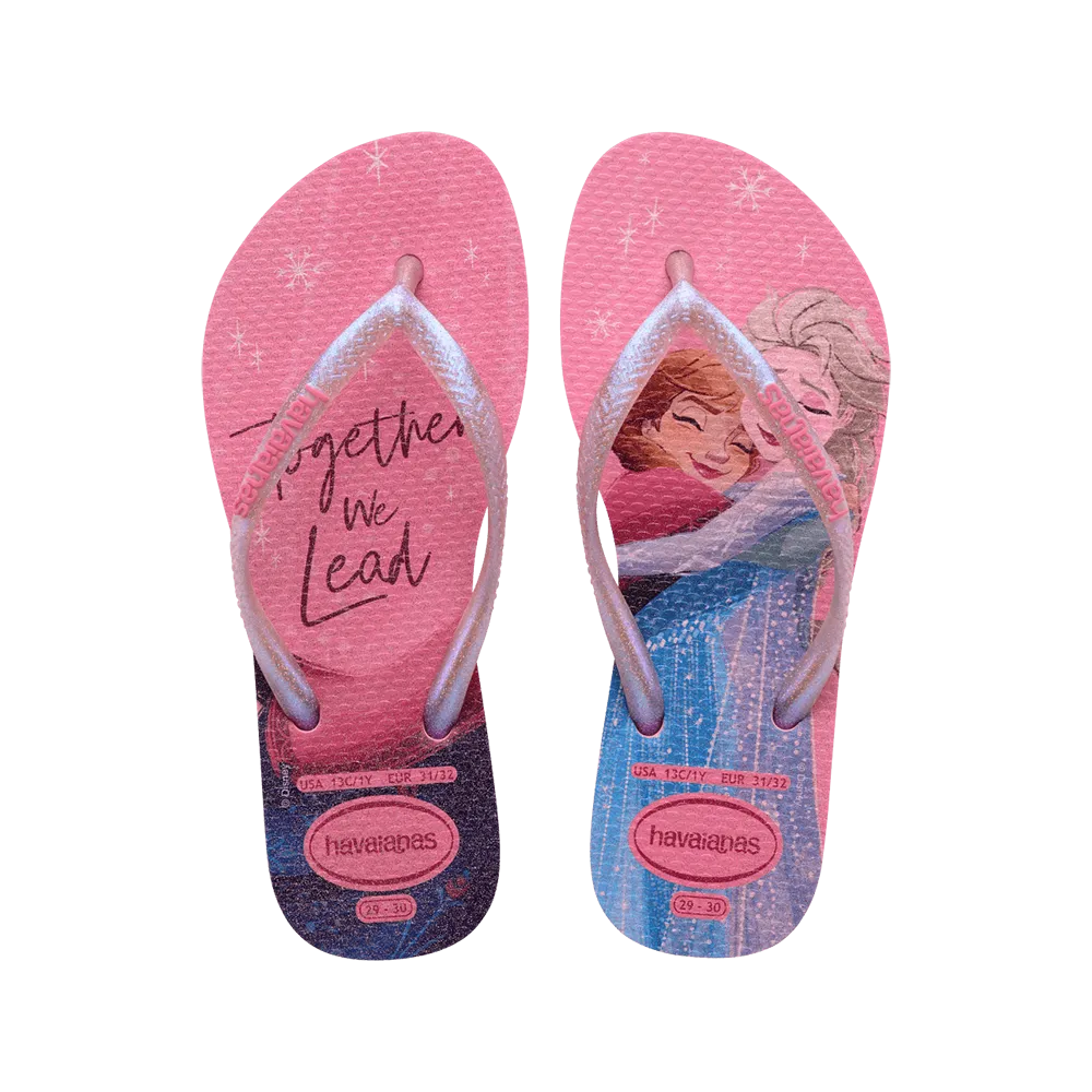 Kids Slim Princess Flip Flops