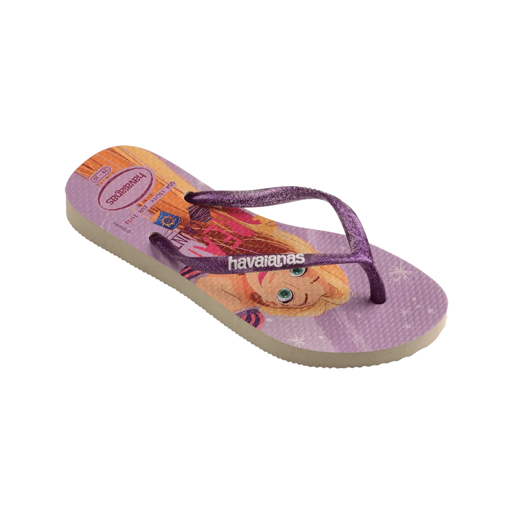 Kids Slim Princess Flip Flops