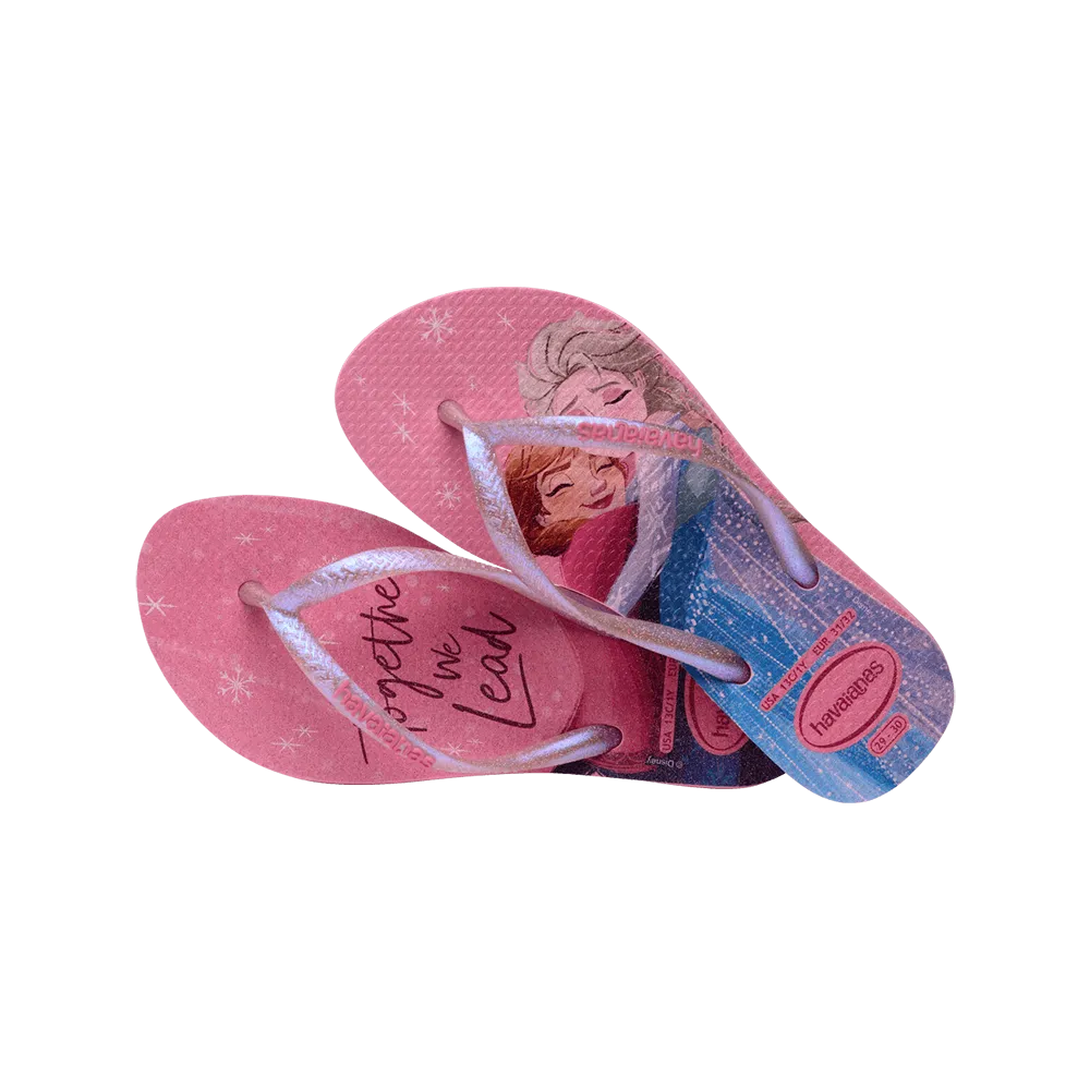 Kids Slim Princess Flip Flops