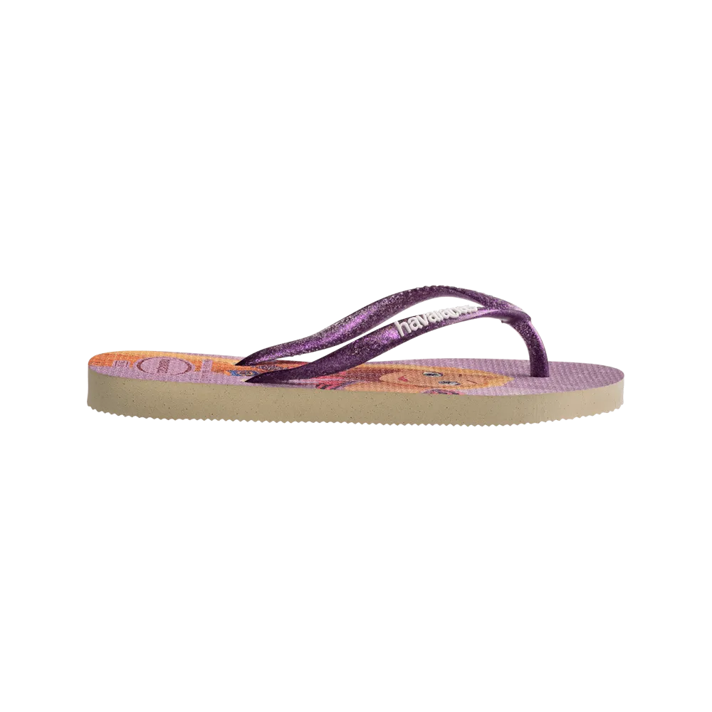 Kids Slim Princess Flip Flops