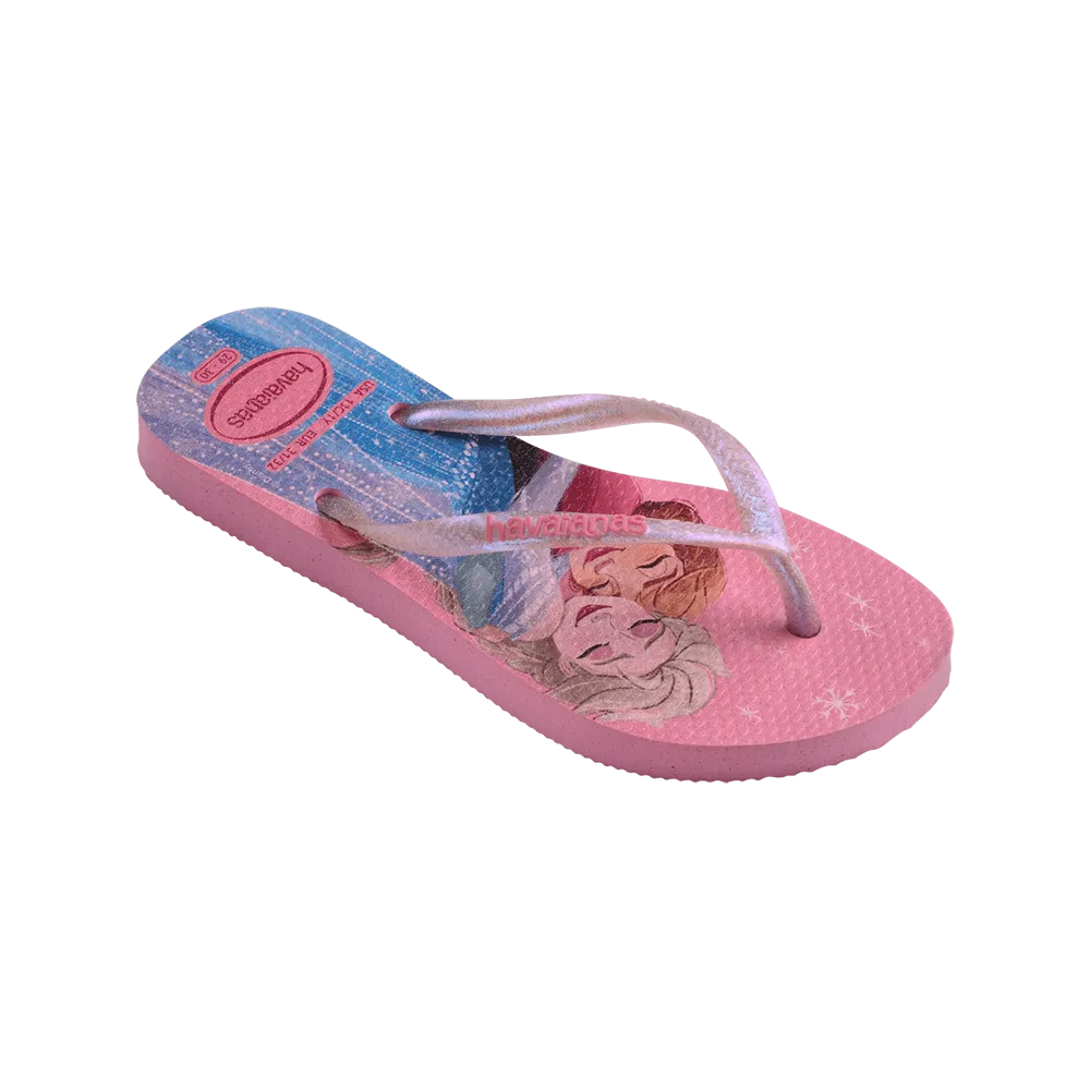 Kids Slim Princess Flip Flops