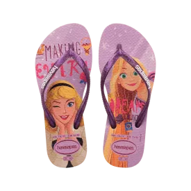 Kids Slim Princess Flip Flops