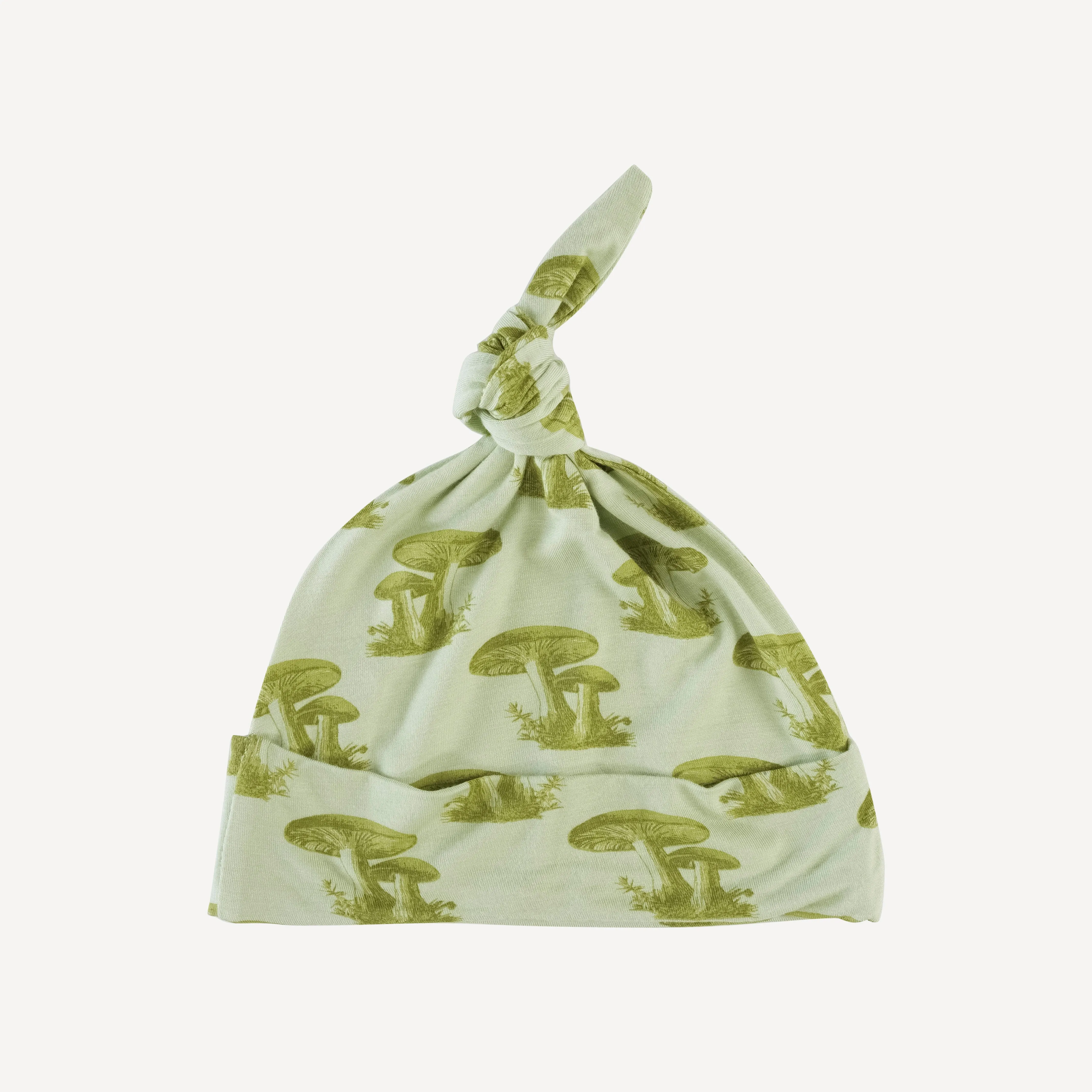 knot hat | green wild mushroom | lenzing modal