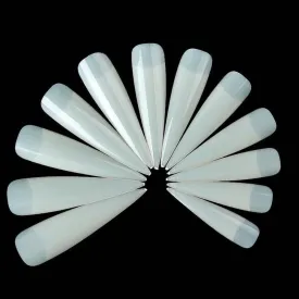 Long Plus Stiletto Nail Tips 12pcs Bag