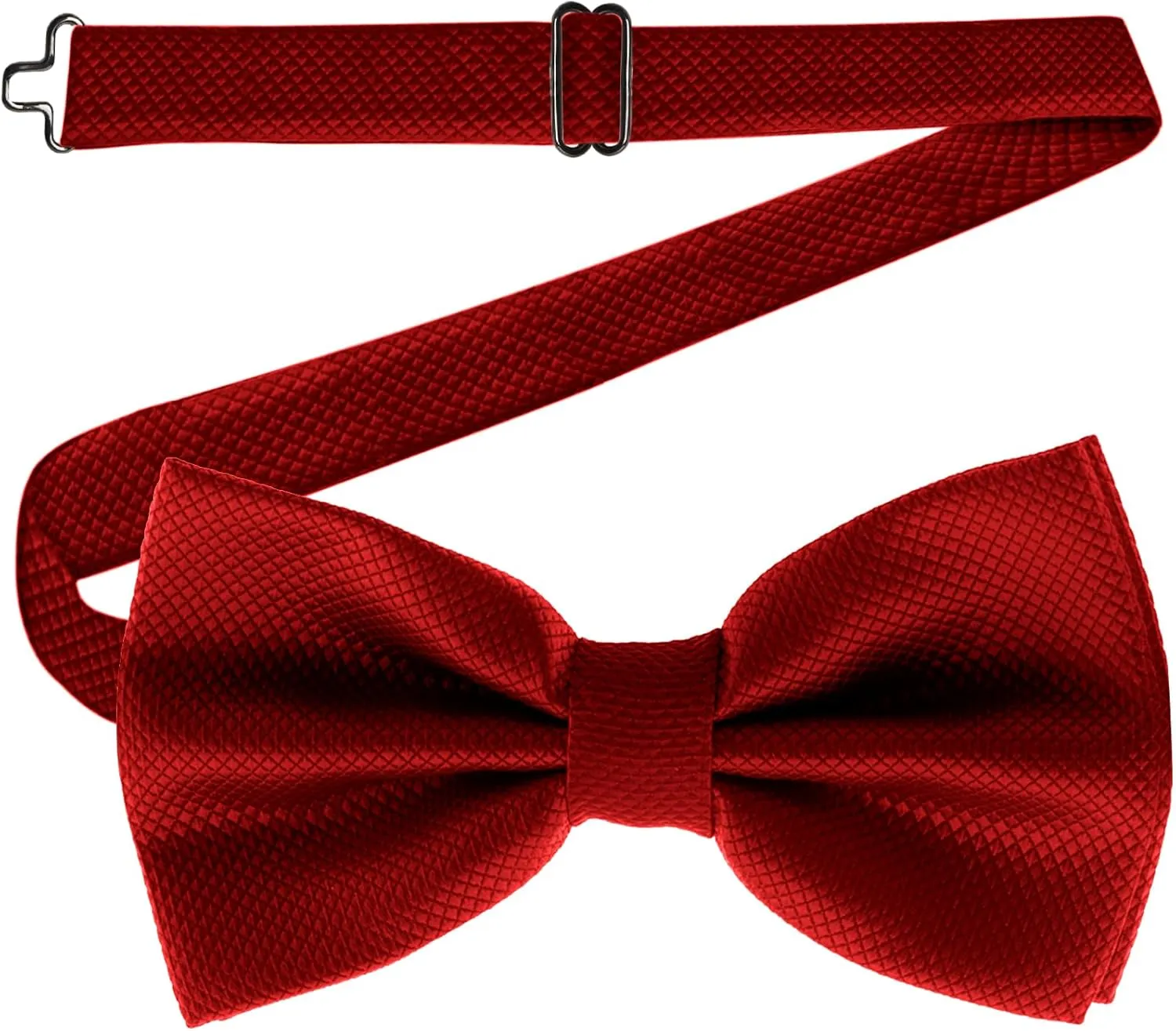 Man of Men Bow Ties for Men Pre-Tied Formal Tuxedo Bowtie - Adjustable Length - Huge Variety Colors Available