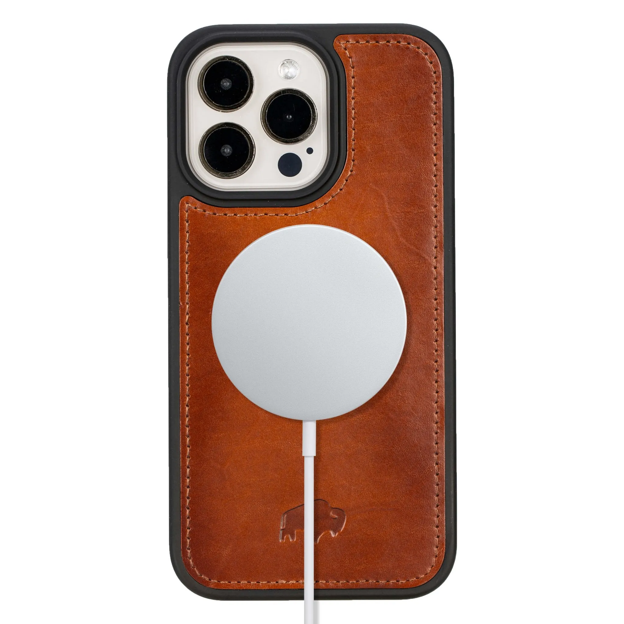 Modern York iPhone 16 Pro Max Case, Burnished Tan
