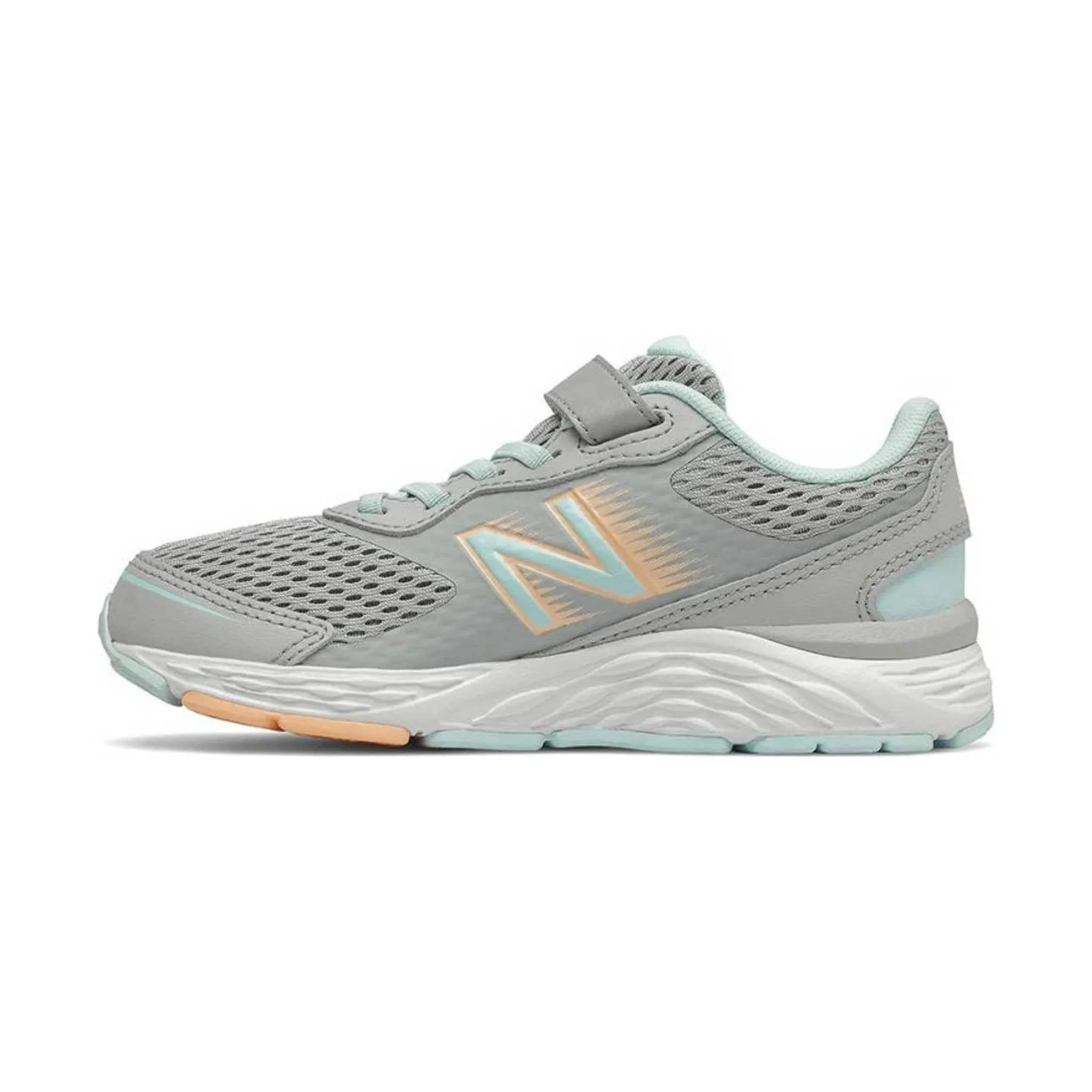 New Balance Kids' 680v6 - Rain Cloud - ONLINE STORE CREDIT/EXCHANGE ONLY