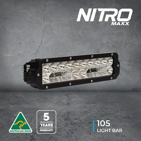NITRO Maxx 105W 13″ LED Light bar | Ultra Vision Lighting