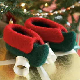 Patons Knit Kid's Elf Slippers