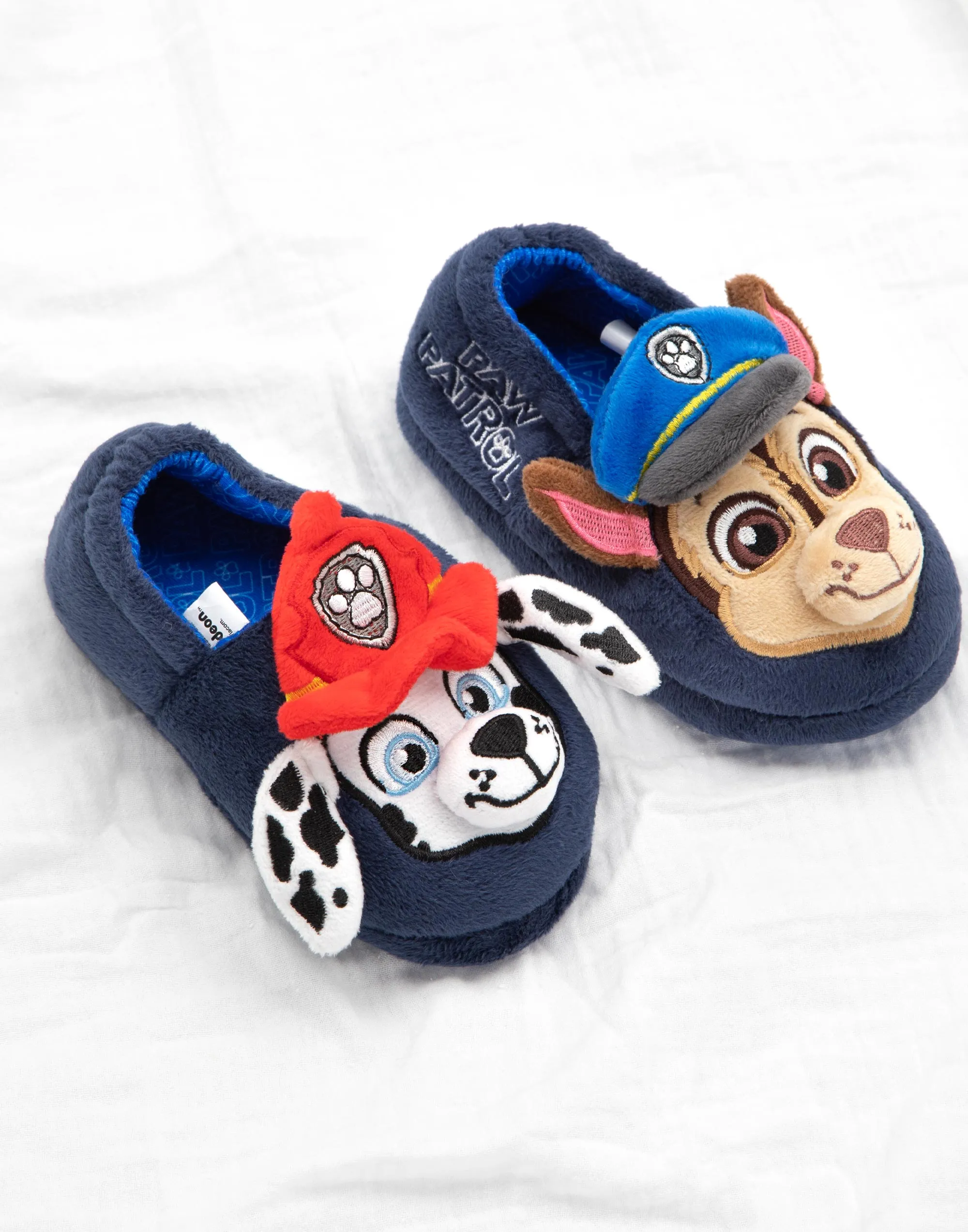 PAW Patrol Marshall and Chase 3D Ears Kids Slippers