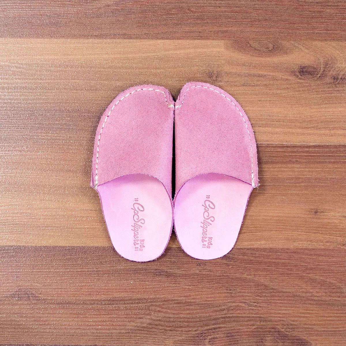 Pink CP Slippers Kids Minimalist
