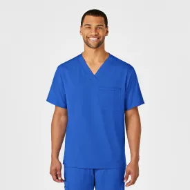 PRO Men's V-Neck Scrub Top - Royal
