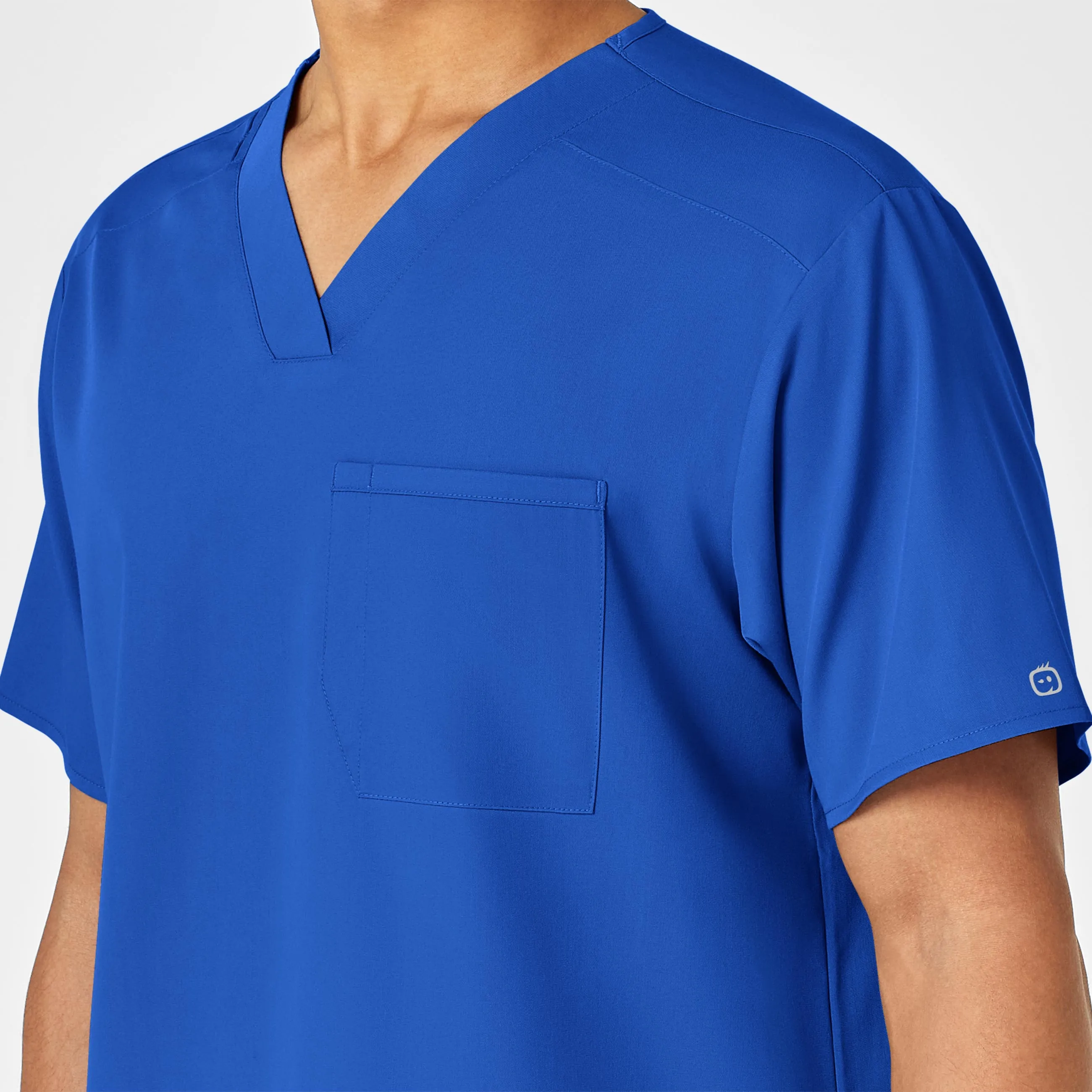 PRO Men's V-Neck Scrub Top - Royal