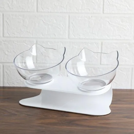Purrfect Kitty Elevated Bowls