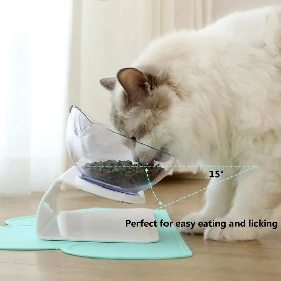 Purrfect Kitty Elevated Bowls