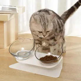 Purrfect Kitty Elevated Bowls