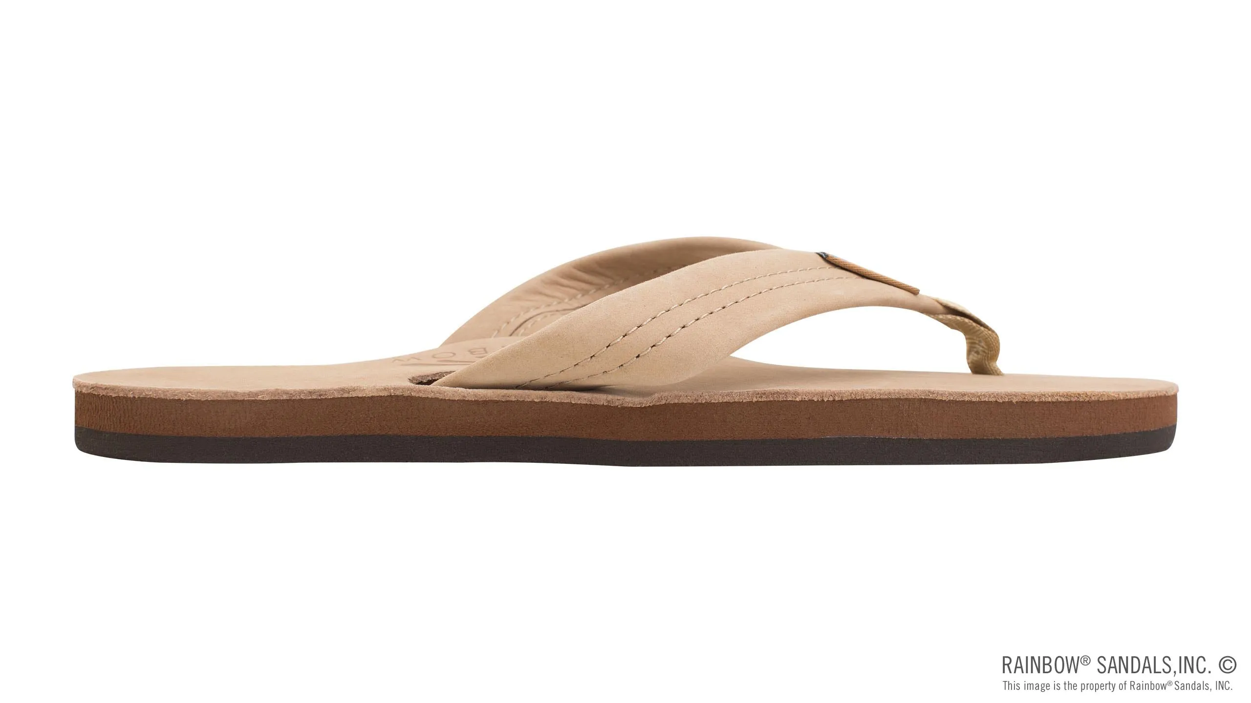 Rainbow Sandals Women's - Single Layer - 1" Strap - Sierra Brown
