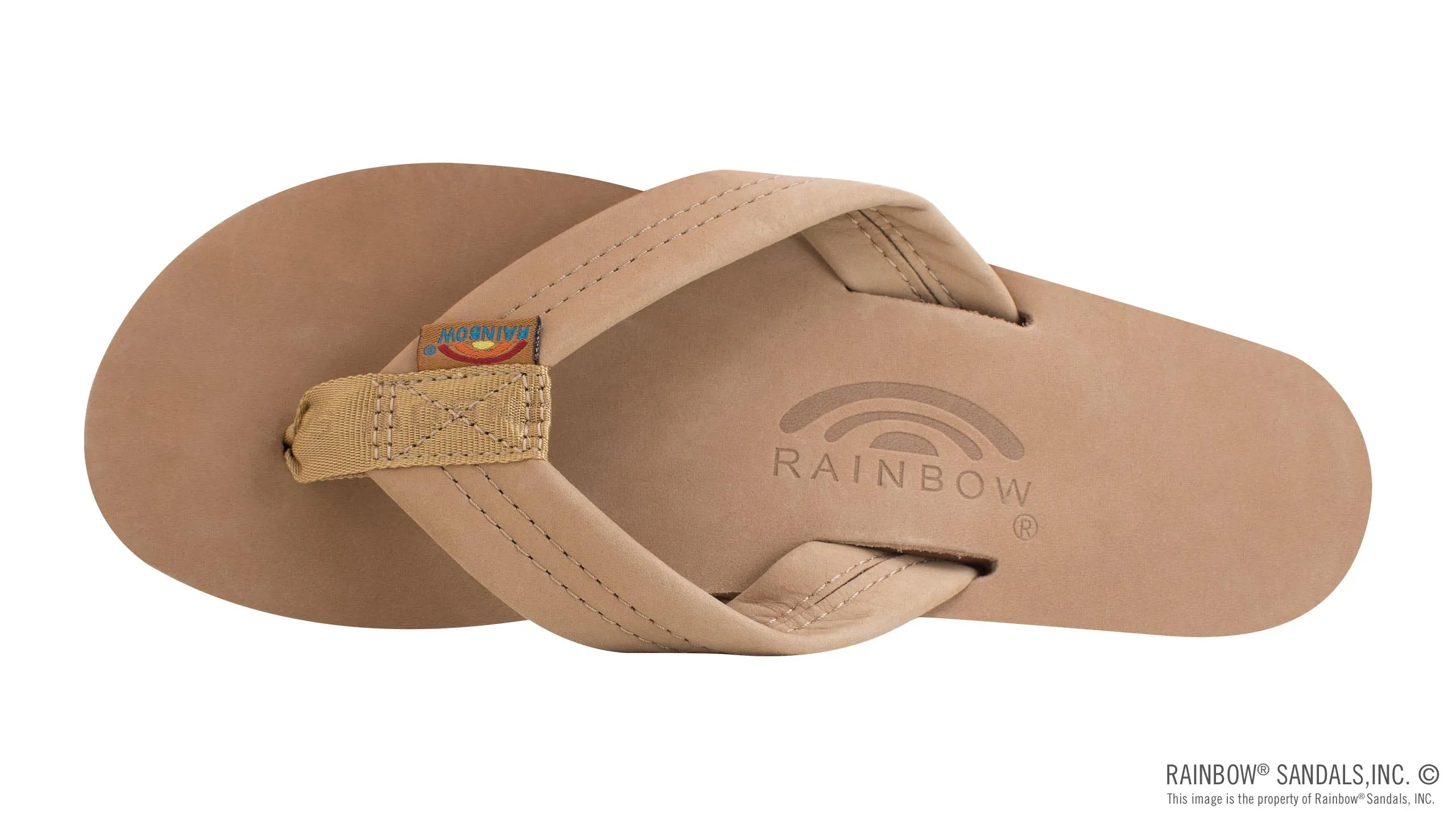 Rainbow Sandals Women's - Single Layer - 1" Strap - Sierra Brown