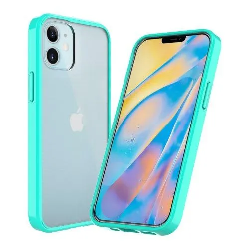 Sahara Clear Teal Hard Shell Case - iPhone 12 mini