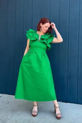 Santana Ruffle Dress