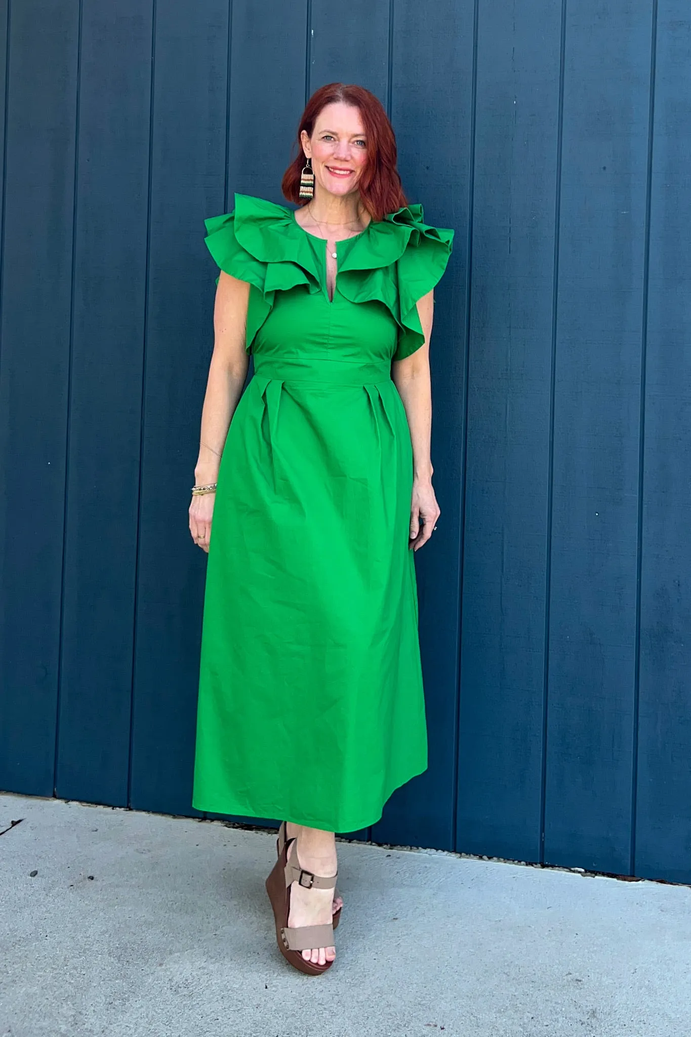 Santana Ruffle Dress