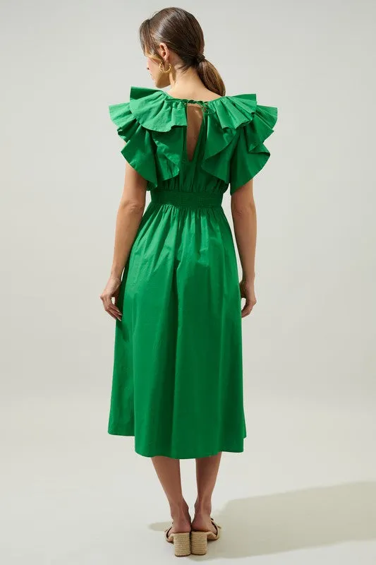 Santana Ruffle Dress