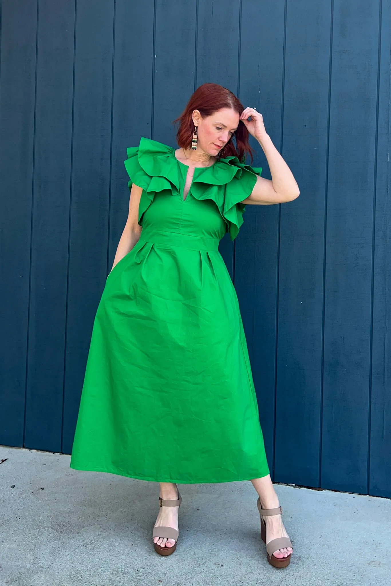 Santana Ruffle Dress