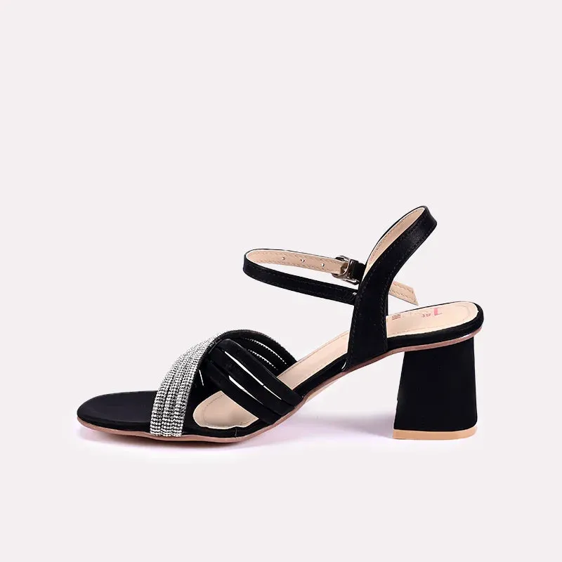 Sophie Black Casual Sandals 0421245