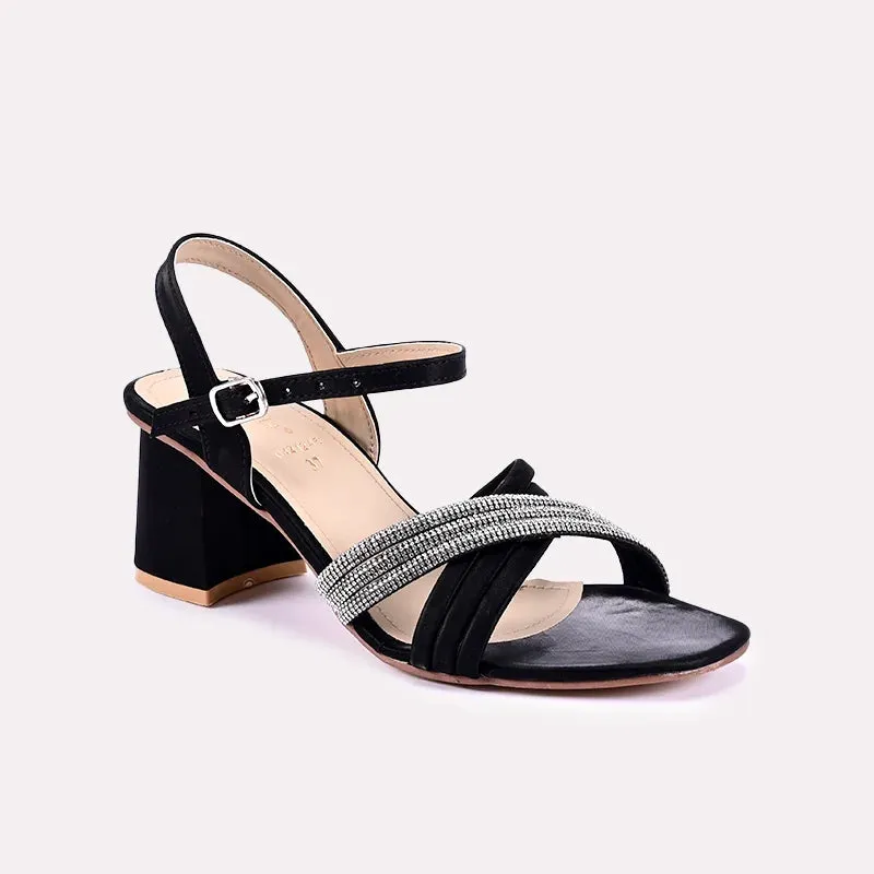 Sophie Black Casual Sandals 0421245