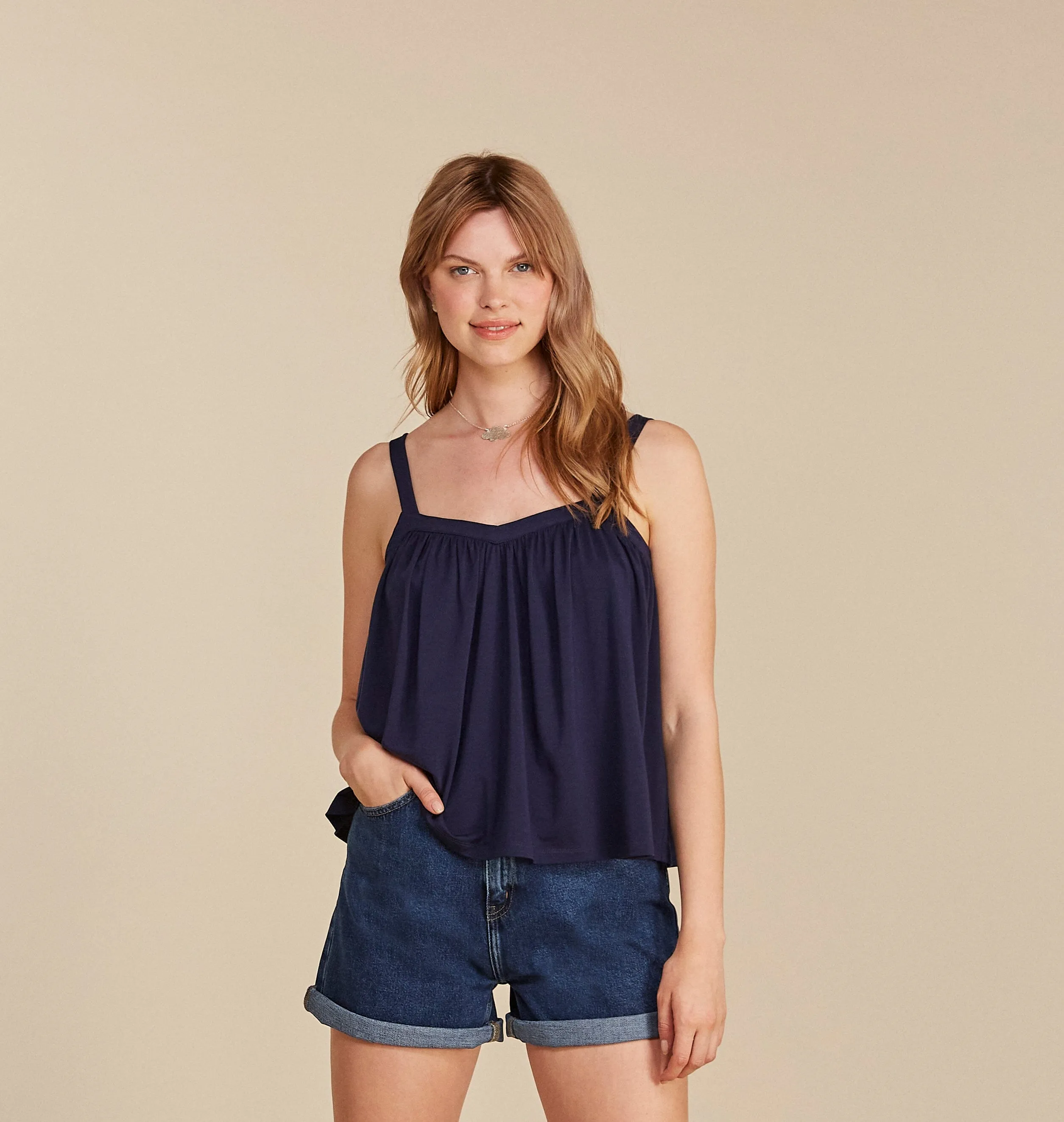 Stylish Tammy Top made from Lyocell (TENCEL™) - Eco-Friendly Fabric