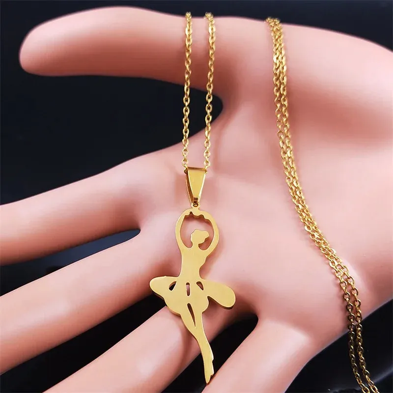 The Albertina Ballerina Necklace