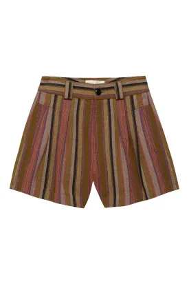 The Great Trouser Short in Bolero Stripe