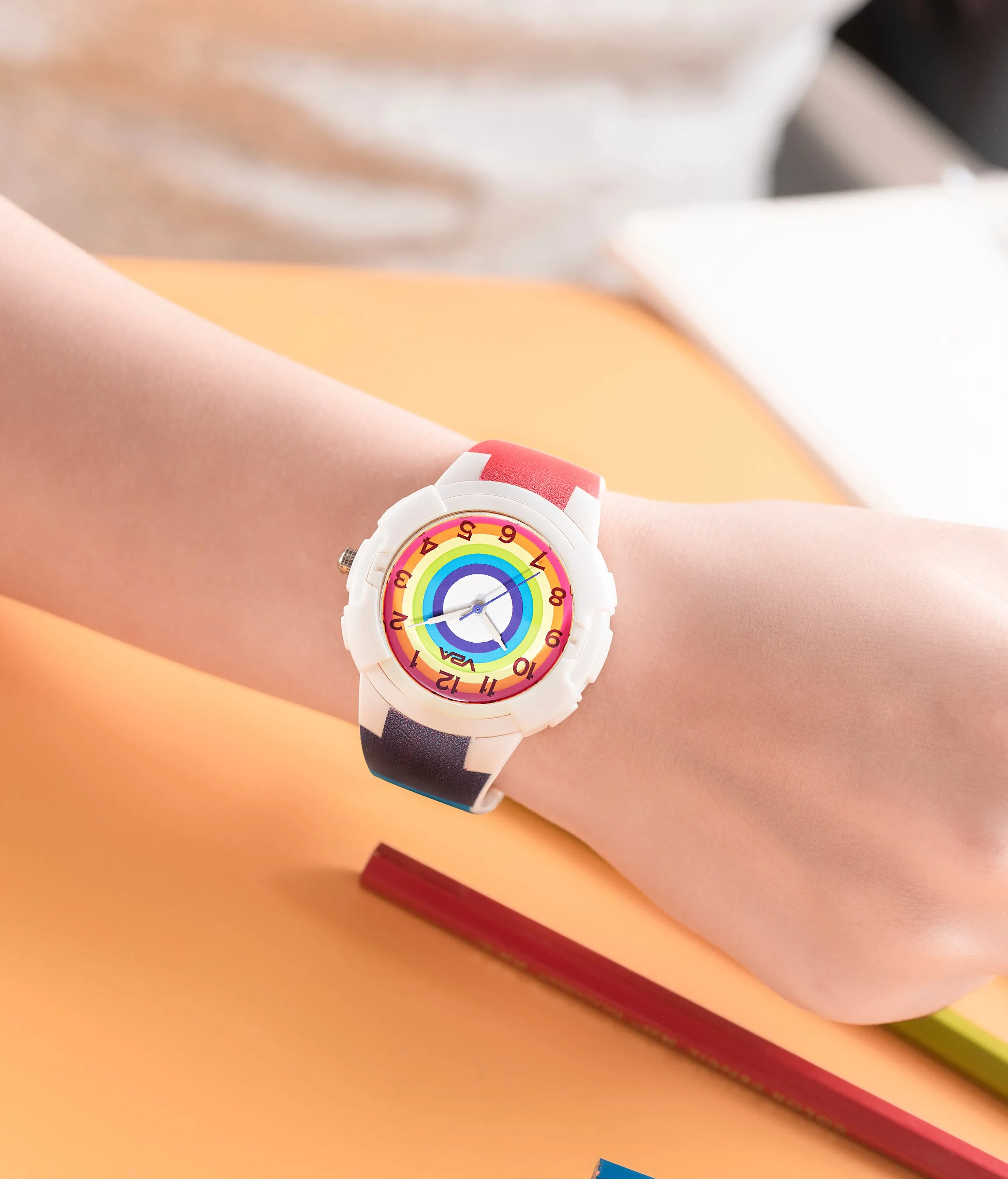 V2A Analog Cute Watch for Kids Unisex-Child Between 4 to 13 Years of Age 30 M Waterproof Watches for Kids
