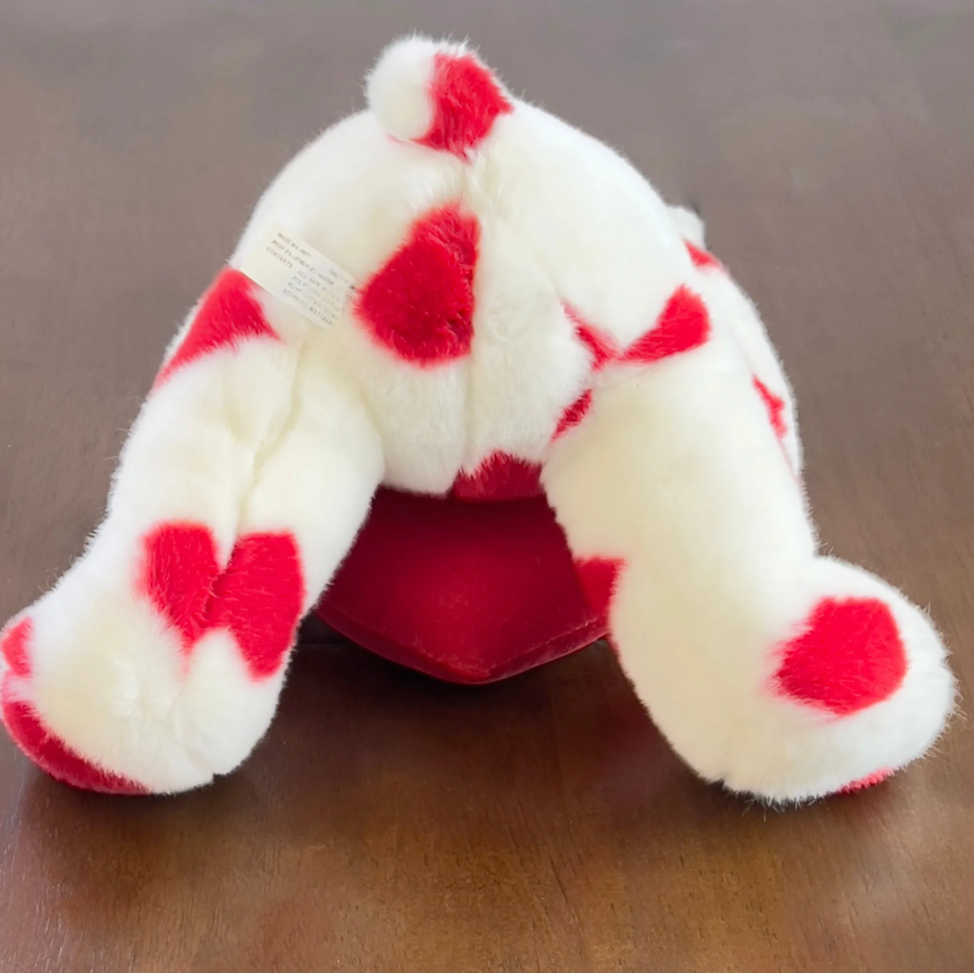 Valentine's Day Gift "Be Mine" Stuffed Plush Teddy Bear, Red-Hearts