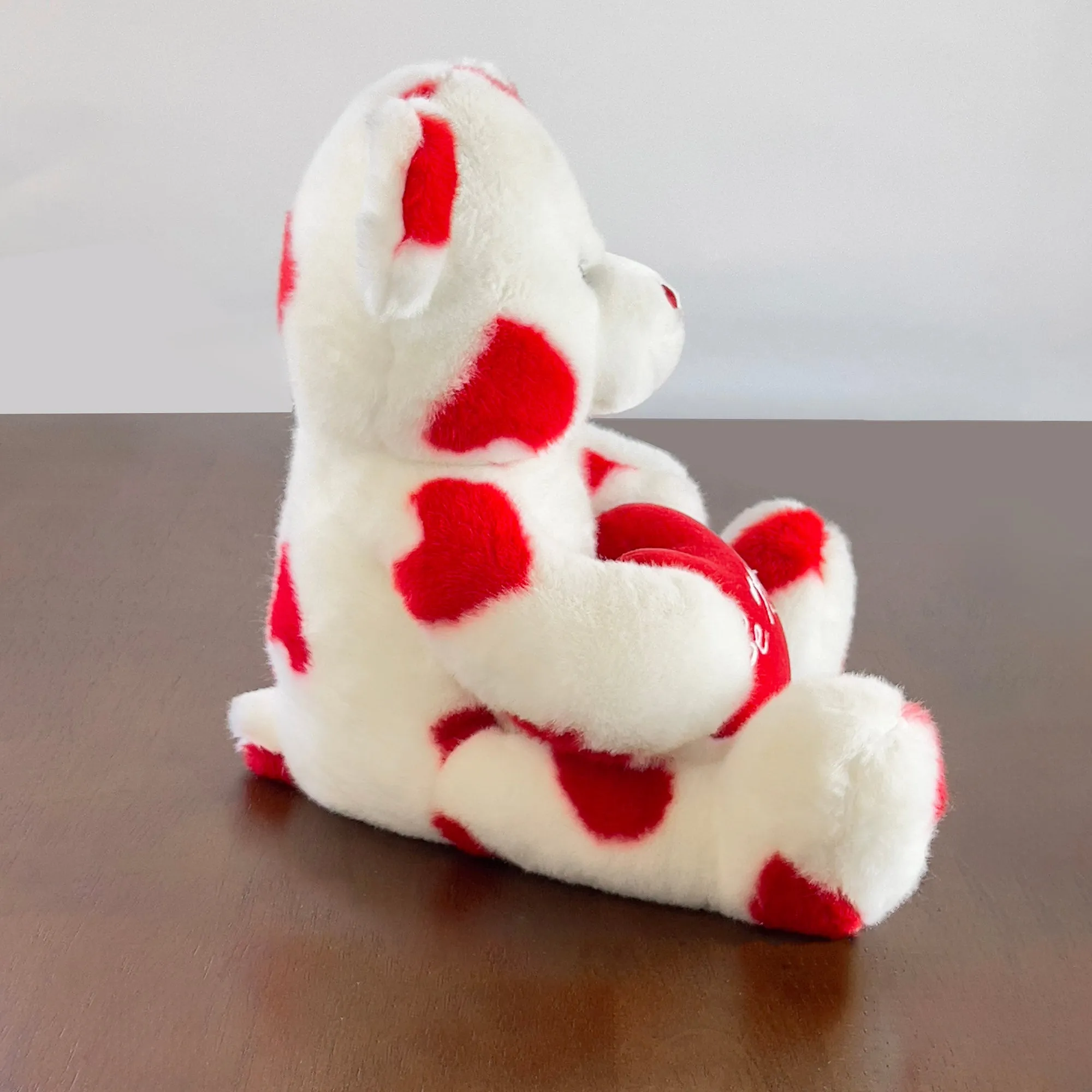 Valentine's Day Gift "Be Mine" Stuffed Plush Teddy Bear, Red-Hearts