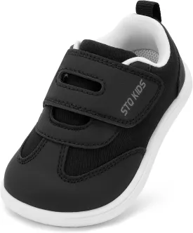 Wide Toe Box Toddler Shoes Zero Drop Boys Girls Barefoot Shoe Non-Slip Little Kids Sneakers for First Walking