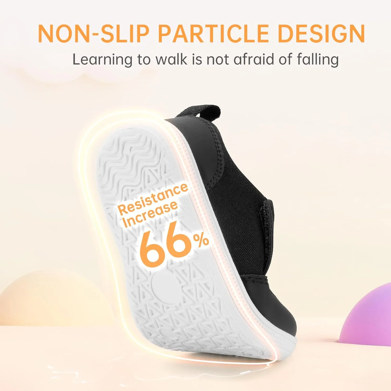 Wide Toe Box Toddler Shoes Zero Drop Boys Girls Barefoot Shoe Non-Slip Little Kids Sneakers for First Walking